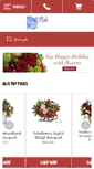 Mobile Screenshot of alibleuflowers.net